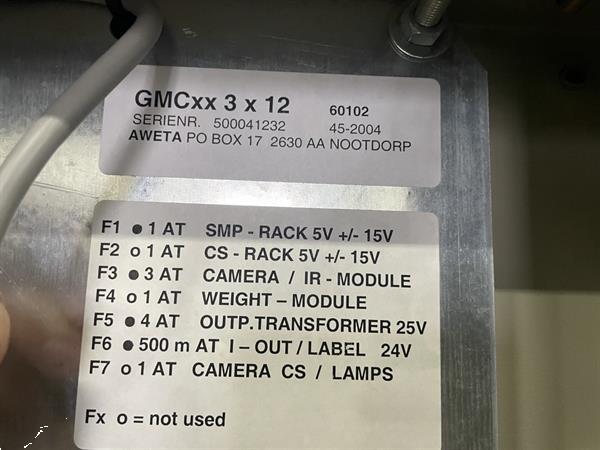 Grote foto aweta gm3 12 1 paprikasorteermachine agrarisch tuinbouw