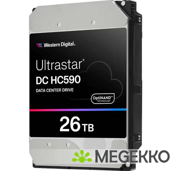 Grote foto western digital dc hc590 interne harde schijf 26 tb 7200 rpm 3.5 sata computers en software harde schijven