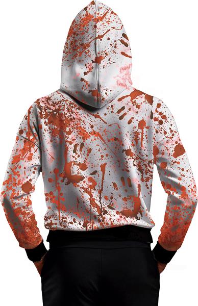 Grote foto bloody hoodie with mask adult verzamelen overige verzamelingen