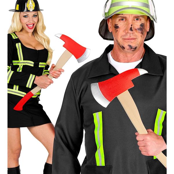 Grote foto bijl brandweerman 60 cm verzamelen overige verzamelingen