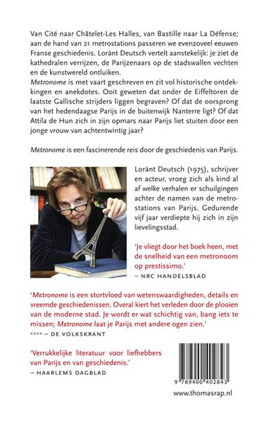 Grote foto metronome boeken geschiedenis wereld