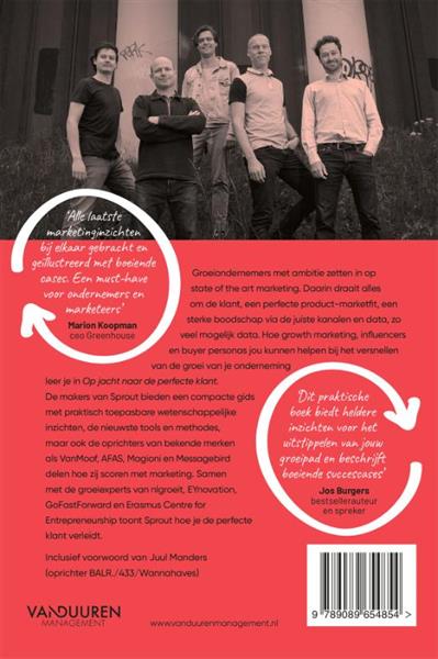 Grote foto op jacht naar de perfecte klant sprout groeigids voor startups en scaleups boeken overige boeken