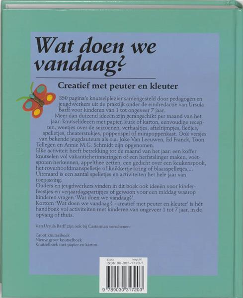 Grote foto wat doen we vandaag pedagogische boeken 1 boeken jeugd 13 jaar en ouder