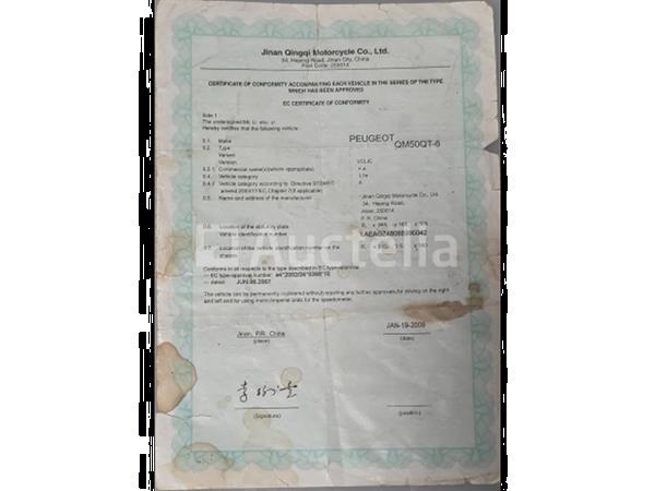 Grote foto scooter peugeot qm50qt 6 doe het zelf en verbouw overige doe het zelf en verbouw