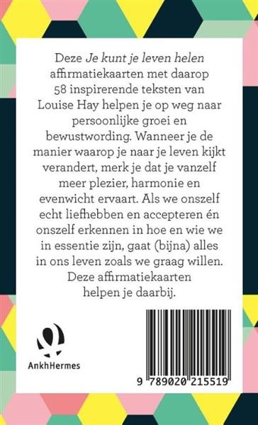 Grote foto je kunt je leven helen affirmatiekaarten louise hay boeken overige boeken