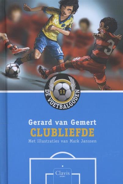 Grote foto clubliefde de voetbalgoden 11 boeken jeugd 13 jaar en ouder