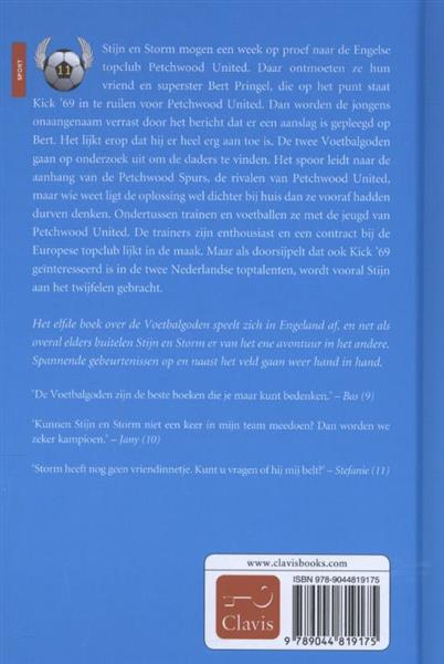 Grote foto clubliefde de voetbalgoden 11 boeken jeugd 13 jaar en ouder