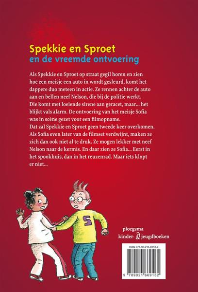 Grote foto spekkie en sproet en de vreemde ontvoering spekkie en sproet boeken jeugd 13 jaar en ouder