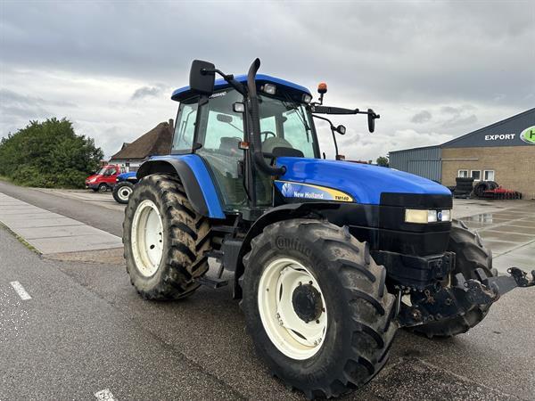 Grote foto new holland tm 140 agrarisch tractoren