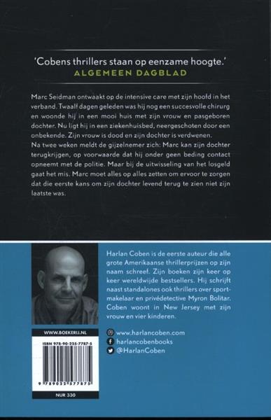 Grote foto geen tweede kans boeken thrillers