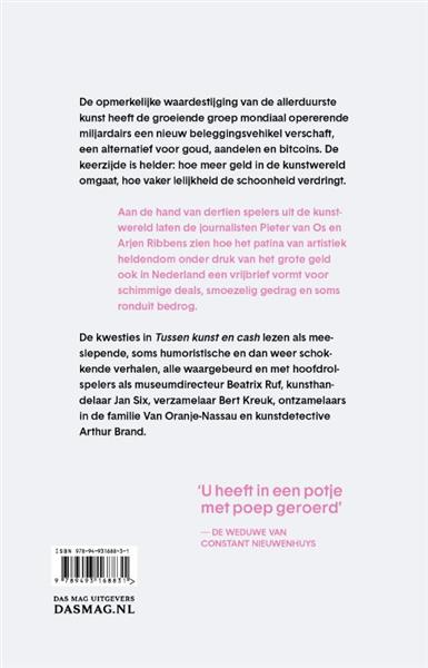 Grote foto tussen kunst en cash boeken literatuur