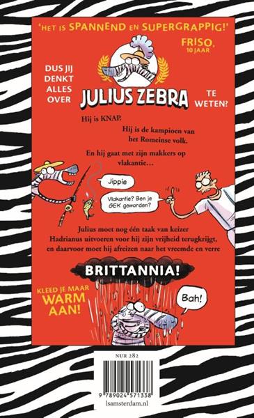 Grote foto bonje met de britten julius zebra 2 boeken jeugd 13 jaar en ouder