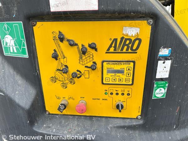 Grote foto airo a12 jrtd 4x4 diesel knik telescoop hoogwerker doe het zelf en verbouw hoogwerkers