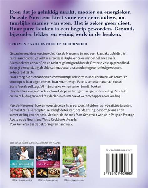 Grote foto puur genieten en toch gezond en slank boeken kookboeken