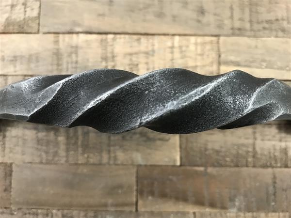 Grote foto deurhendel deurgreep gemaakt van smeedijzer top kwaliteit mooie robuuste kasteel look doe het zelf en verbouw materialen en producten