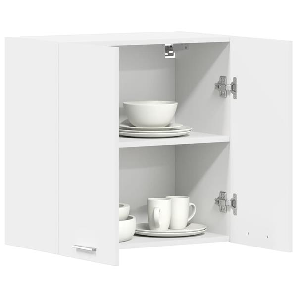 Grote foto vidaxl hangkast lyon 60x31x60 cm bewerkt hout wit huis en inrichting keukens