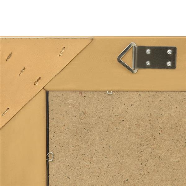 Grote foto vidaxl wandspiegel barok stijl 60x60 cm goudkleurig antiek en kunst spiegels
