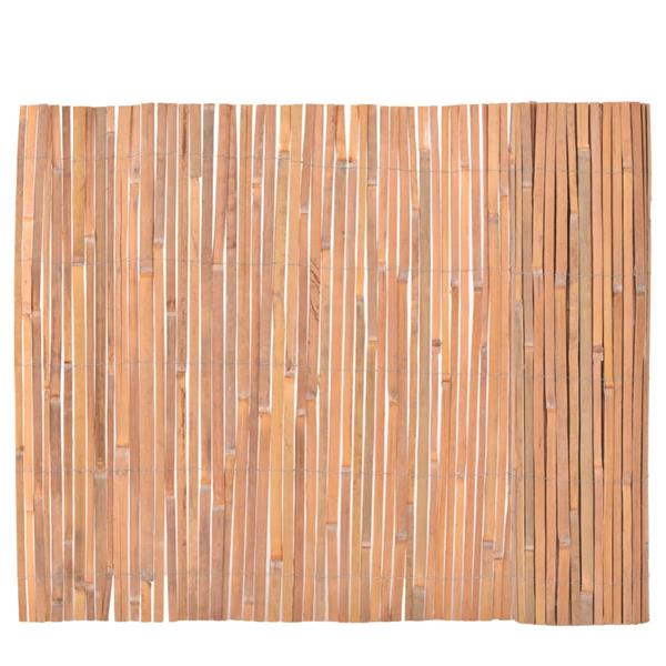 Grote foto vidaxl scherm 100x400 cm bamboe tuin en terras hekken en schuttingen