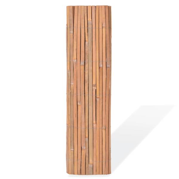 Grote foto vidaxl scherm 100x400 cm bamboe tuin en terras hekken en schuttingen