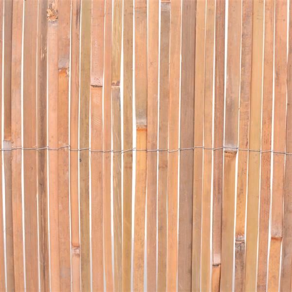 Grote foto vidaxl scherm 100x400 cm bamboe tuin en terras hekken en schuttingen