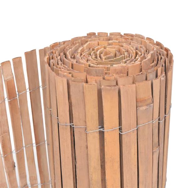 Grote foto vidaxl scherm 100x400 cm bamboe tuin en terras hekken en schuttingen