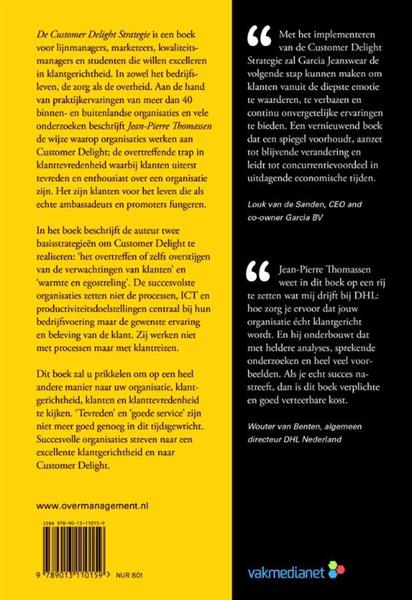 Grote foto de customer delight strategie boeken studieboeken
