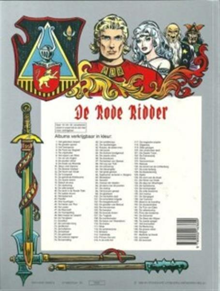 Grote foto de spookkaros de rode ridder 133 boeken stripboeken