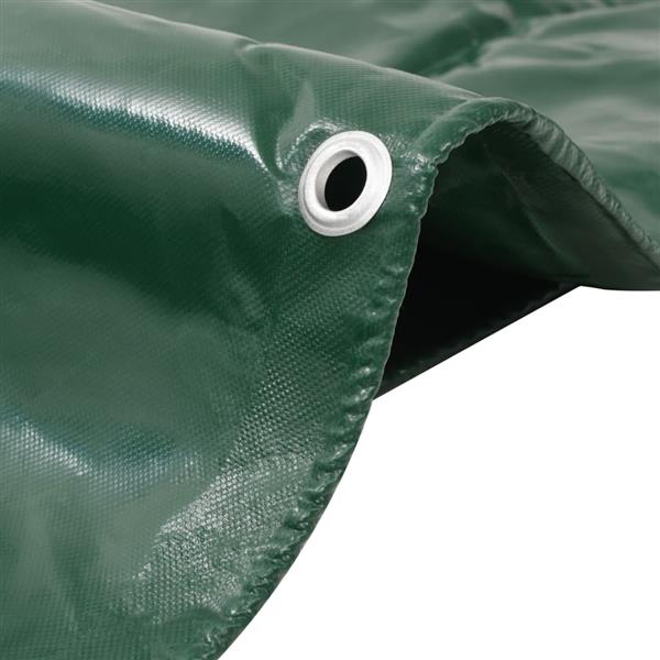 Grote foto vidaxl dekzeil 650 g m 2x3 m groen doe het zelf en verbouw materialen en producten
