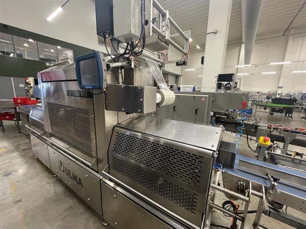 Grote foto ulma tsa 875s top seal verpakkingsmachine agrarisch tuinbouw