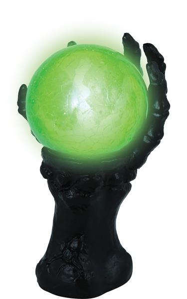 Grote foto hand with crystal ball light 14.5x8 cm verzamelen overige verzamelingen