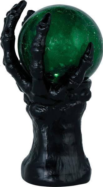 Grote foto hand with crystal ball light 14.5x8 cm verzamelen overige verzamelingen
