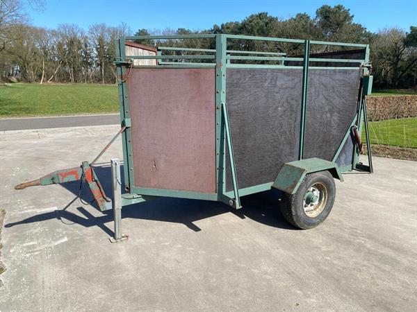 Grote foto vee wagen veewagen transportwagen aanhanger agrarisch aanhangwagens
