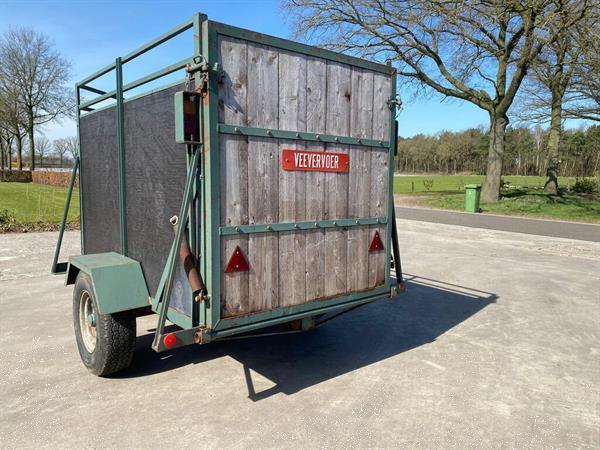 Grote foto vee wagen veewagen transportwagen aanhanger agrarisch aanhangwagens