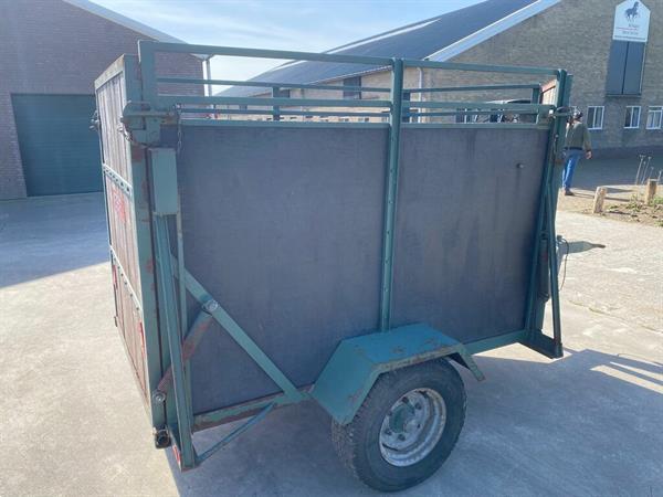 Grote foto vee wagen veewagen transportwagen aanhanger agrarisch aanhangwagens