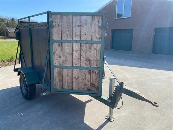 Grote foto vee wagen veewagen transportwagen aanhanger agrarisch aanhangwagens