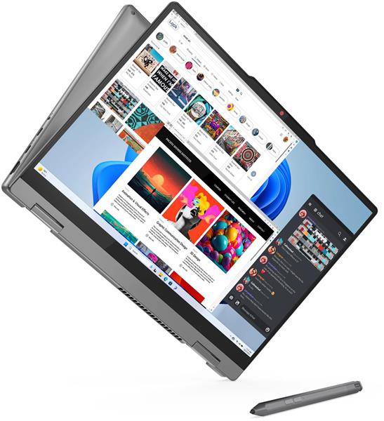 Grote foto ideapad flex 5 14iru9 intel core 7 150u 16gb 1tb ssd 14 wuxga 1920x1200 2 in 1 touchscree computers en software overige computers en software