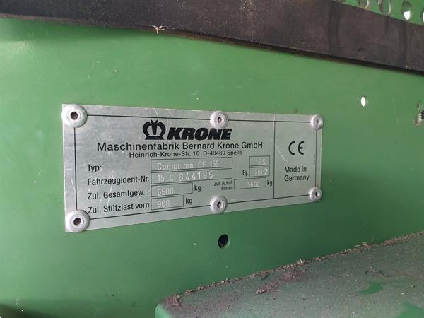 Grote foto krone comprima cf 155 xc balenpers wikkelaar combinatie agrarisch persen