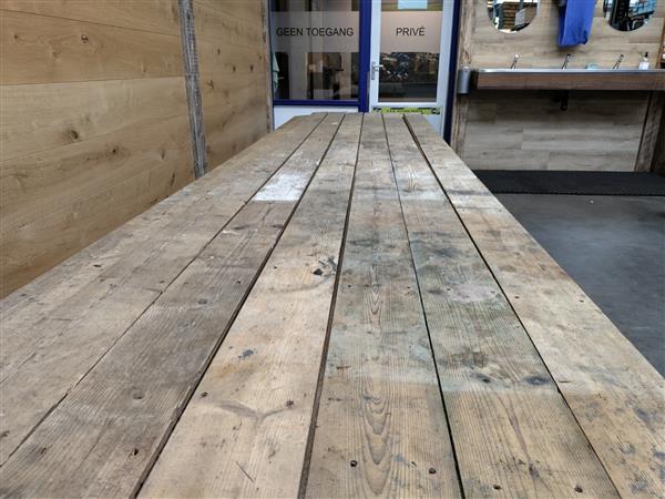 Grote foto 28x135mm grenen vloerdelen 410cm doe het zelf en verbouw hout en planken