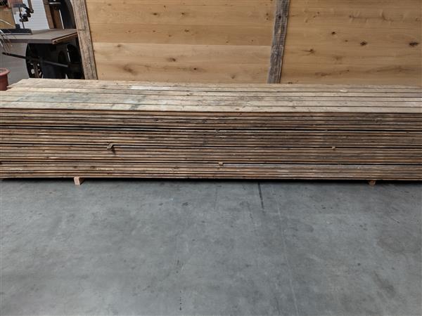 Grote foto 28x135mm grenen vloerdelen 410cm doe het zelf en verbouw hout en planken