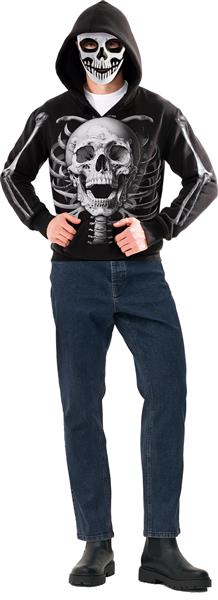 Grote foto skeleton hoodie with mask adult verzamelen overige verzamelingen