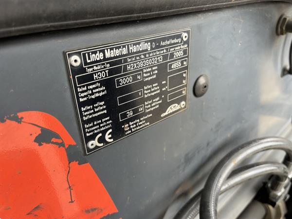 Grote foto linde h30t duplo 360 sideshift lpg 2005 agrarisch heftrucks
