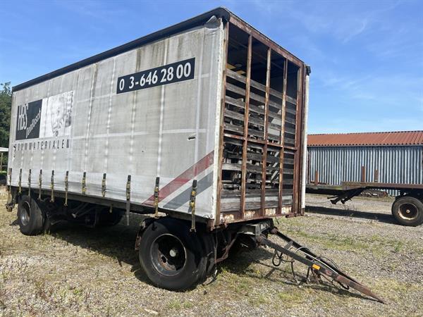 Grote foto zeilen wagen landbouw agrarisch aanhangwagens