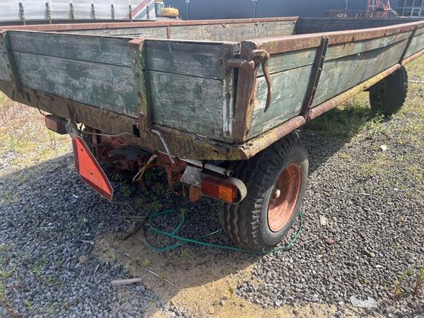 Grote foto platte wagen te koop agrarisch aanhangwagens