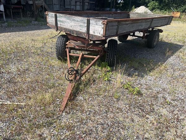 Grote foto platte wagen te koop agrarisch aanhangwagens