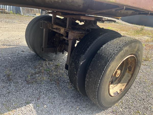 Grote foto platte wagen agrarisch aanhangwagens