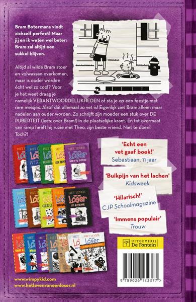 Grote foto het leven van een loser 5 boeken jeugd 13 jaar en ouder