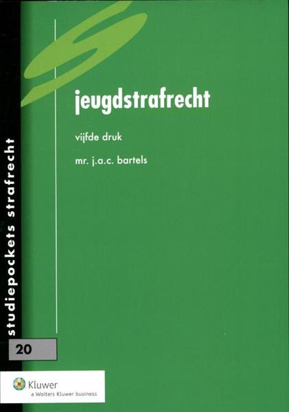 Grote foto jeugdstrafrecht studiepockets strafrecht 20 boeken wetenschap