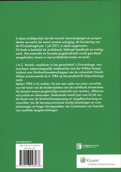 Grote foto jeugdstrafrecht studiepockets strafrecht 20 boeken wetenschap
