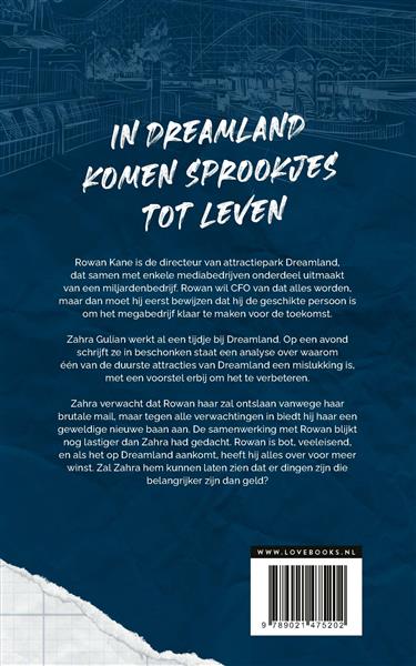 Grote foto tussen de regels dreamland miljardairs 1 boeken overige boeken