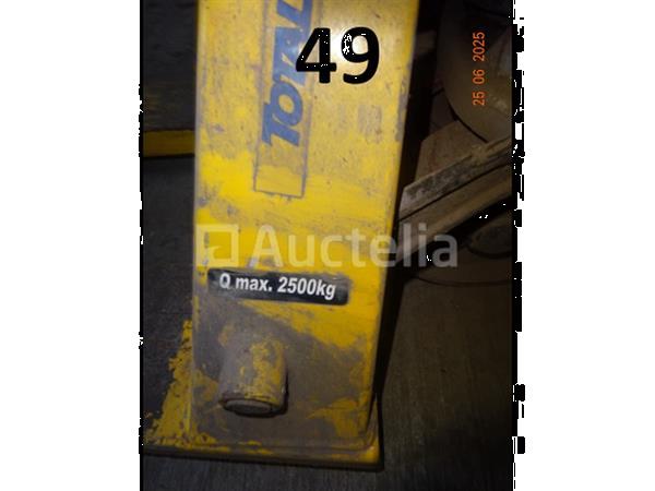 Grote foto 1 palletwagen in gele kleur 2t5 doe het zelf en verbouw ijzerwaren en bevestigingsmiddelen